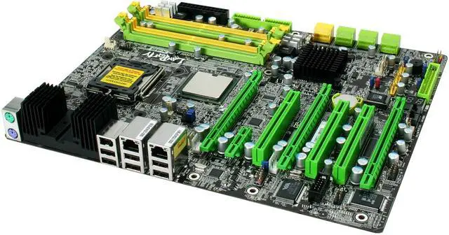 Alt view image 2 of 18 - DFI LP LT X48-T2R LGA 775 Intel X48 ATX Intel Motherboard