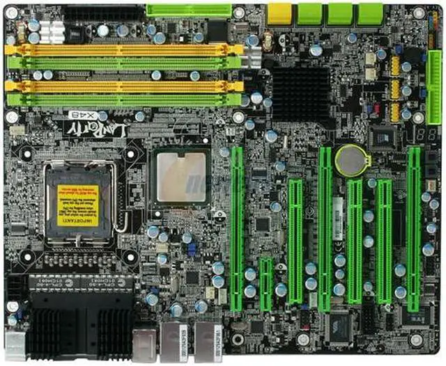 Alt view image 4 of 18 - DFI LP LT X48-T2R LGA 775 Intel X48 ATX Intel Motherboard