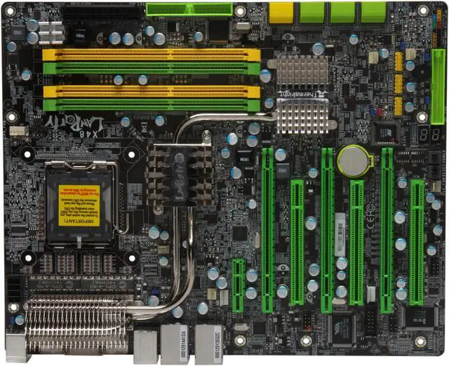 Alt view image 3 of 5 - DFI LANPARTY UT X48-T3R LGA 775 Intel X48 ATX Intel Motherboard