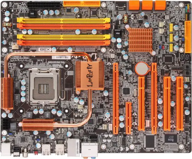 Alt view image 2 of 8 - DFI LANPARTY DK X38-T2RB LGA 775 Intel X38 ATX Intel Motherboard