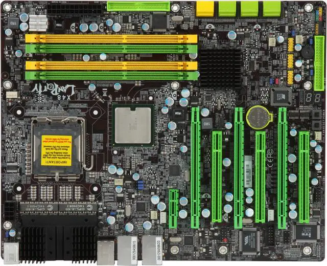 Alt view image 3 of 5 - DFI LANPARTY LT X48-T3RS LGA 775 Intel X48 ATX Intel Motherboard