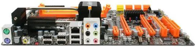 Alt view image 2 of 5 - DFI LP DK P45-T2RS PLUS LGA 775 Intel P45 ATX Intel Motherboard