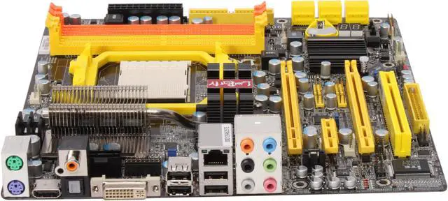 Alt view image 2 of 5 - DFI LP JR 790GX-M2RS AM2+/AM2 AMD 790GX HDMI AMD Motherboard