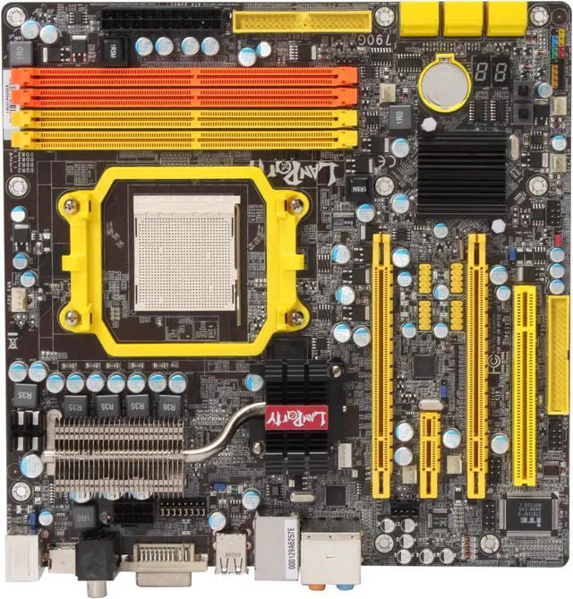 Alt view image 3 of 5 - DFI LP JR 790GX-M2RS AM2+/AM2 AMD 790GX HDMI AMD Motherboard