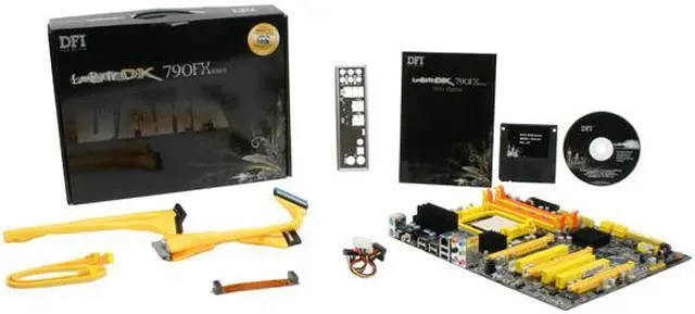 Alt view image 5 of 5 - DFI LP DK 790FXB-M2RSH AM2+/AM2 AMD 790FX ATX AMD Motherboard