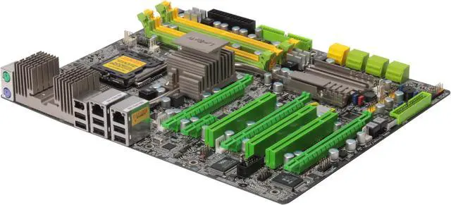 Main image of DFI LANPARTY UT P45-T2RS LGA 775 Intel P45 ATX Intel Motherboard
