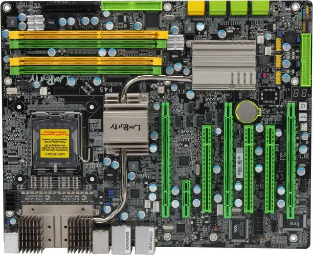 Alt view image 3 of 5 - DFI LP UT P45-T3RS LGA 775 Intel P45 ATX Intel Motherboard