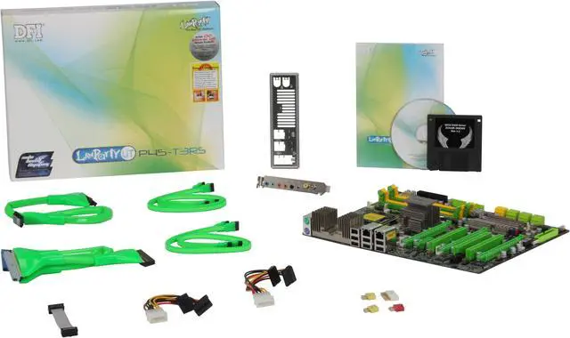 Alt view image 5 of 5 - DFI LP UT P45-T3RS LGA 775 Intel P45 ATX Intel Motherboard