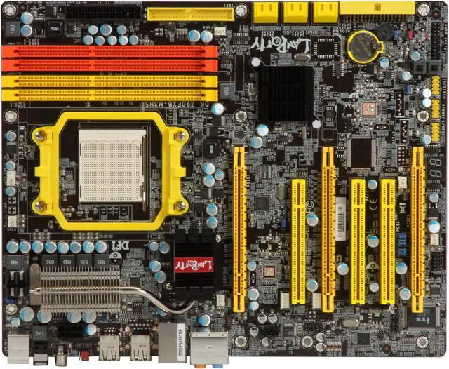 Alt view image 3 of 5 - DFI LANParty DK 790FXB-M3H5 AM3 AMD 790FX ATX AMD Motherboard