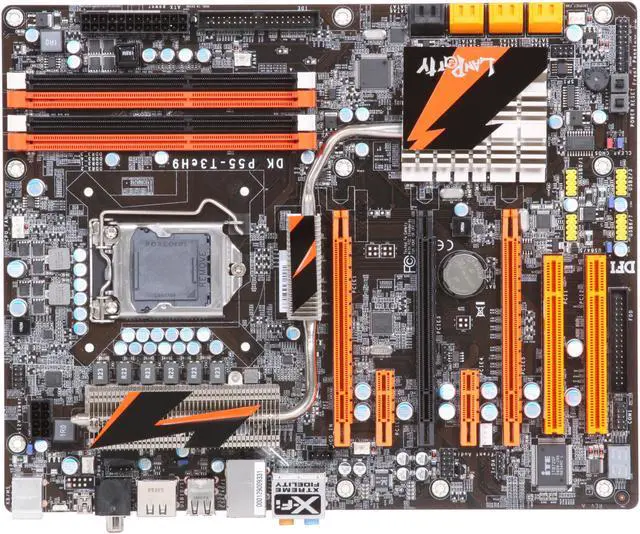 Alt view image 3 of 5 - DFI LANParty DK P55-T3eH9 LGA 1156 Intel P55 ATX Intel Motherboard