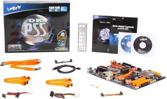 Alt view image 5 of 5 - DFI LANParty DK P55-T3eH9 LGA 1156 Intel P55 ATX Intel Motherboard