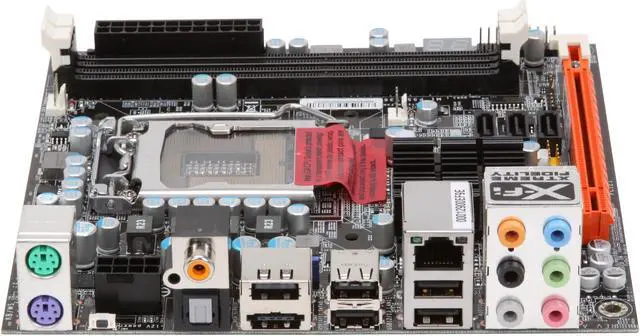 Alt view image 2 of 5 - DFI LANParty MI P55-T36 LGA 1156 Intel P55 Mini ITX Intel Motherboard
