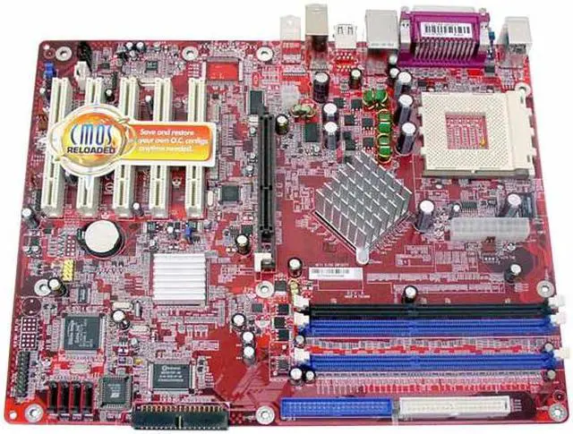 Alt view image 2 of 4 - DFI NFII Ultra-INFINITY 462(A) NVIDIA nForce2 Ultra 400 ATX AMD Motherboard