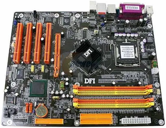 Alt view image 2 of 6 - DFI LANPARTY 875P-T LGA 775 Intel 875P ATX Intel Motherboard