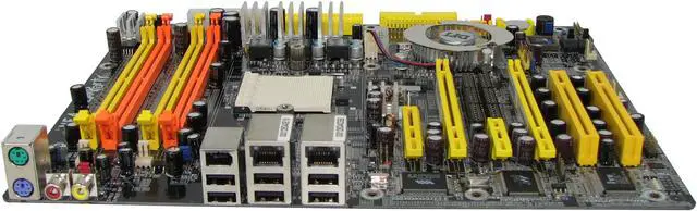 Main image of DFI LANPARTY UT nF4 Ultra-D 939 NVIDIA nForce4 Ultra ATX AMD Motherboard