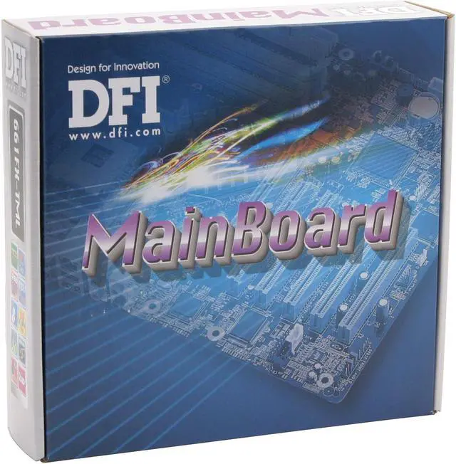 Alt view image 4 of 4 - DFI 661FX-TML LGA 775 SiS 661FX Micro ATX Intel Motherboard