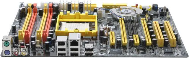Main image of DFI LanParty UT nF4-D 939 NVIDIA nForce4 ATX AMD Motherboard