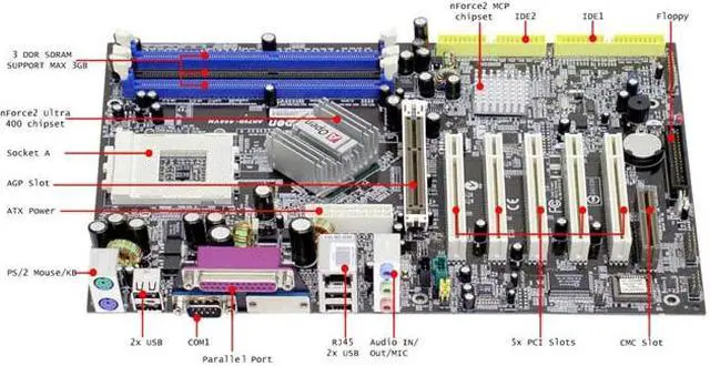 AOpen AK79D-400VN 462(A) ATX AMD Motherboard - Newegg.com