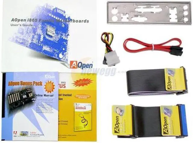 Alt view image 3 of 4 - AOpen AX4SPE-UN Socket 478 Intel 865PE ATX Intel Motherboard