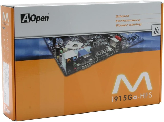 Alt view image 6 of 6 - AOpen i915Ga-HFS Socket 479 Intel 915G ATX Intel Motherboard