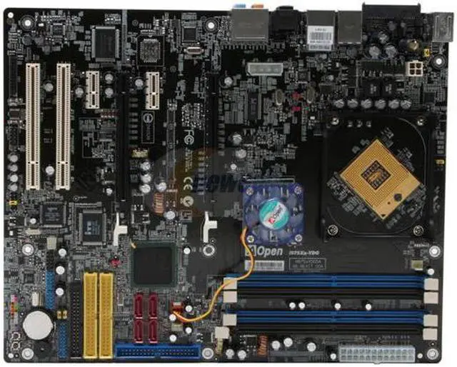 Alt view image 3 of 6 - AOpen i975Xa-YDG Socket 479 Intel 975X ATX Intel Motherboard