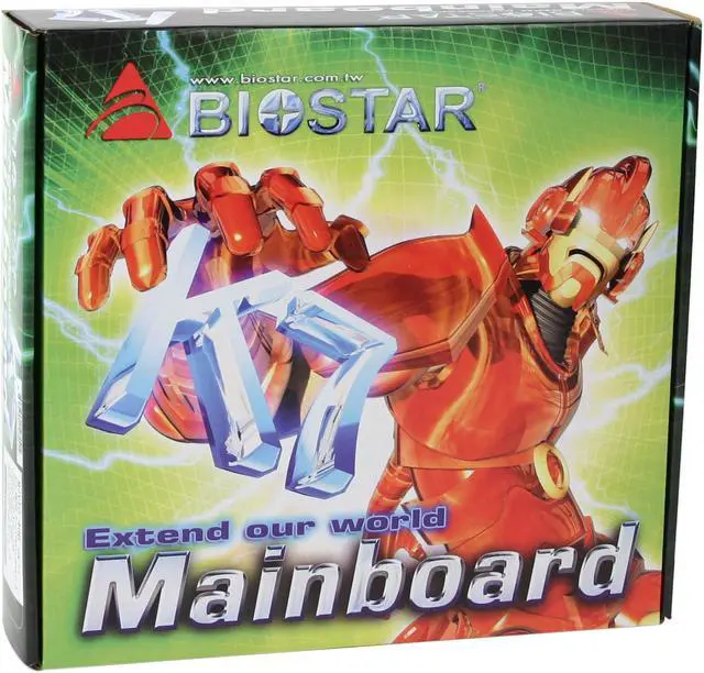 Alt view image 5 of 5 - BIOSTAR M7VIG400 462(A) VIA KM266Pro Micro ATX AMD Motherboard