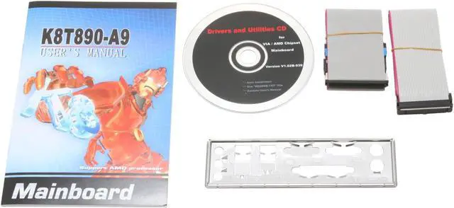 Alt view image 4 of 5 - BIOSTAR K8T890-A9 939 VIA K8T890 ATX AMD Motherboard