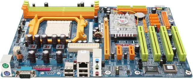 Alt view image 2 of 7 - BIOSTAR TFORCE4 AM2 AM2 NVIDIA nForce4 ATX RoHs compliant AMD Motherboard