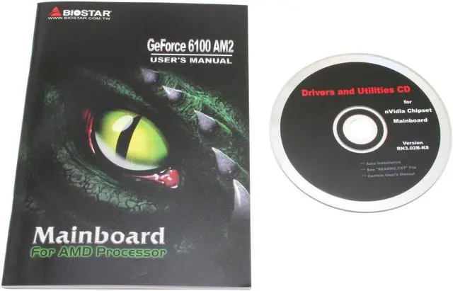 Alt view image 5 of 6 - BIOSTAR GEFORCE 6100 AM2 AM2 NVIDIA GeForce 6100 Micro ATX RoHs compliant AMD Motherboard
