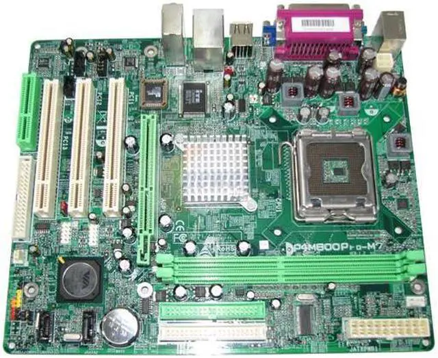 Alt view image 3 of 3 - BIOSTAR P4M800 Pro-M7 LGA 775 VIA P4M800 PRO Micro ATX Intel Motherboard