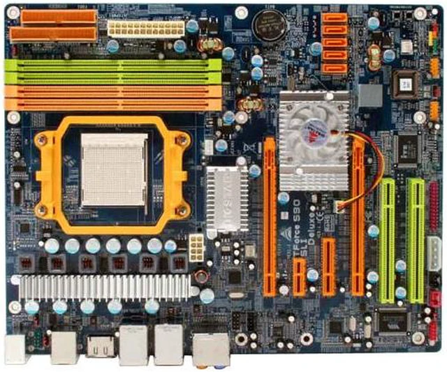 BIOSTAR TForce590SLI Deluxe AM2 ATX AMD Motherboard - Newegg.com
