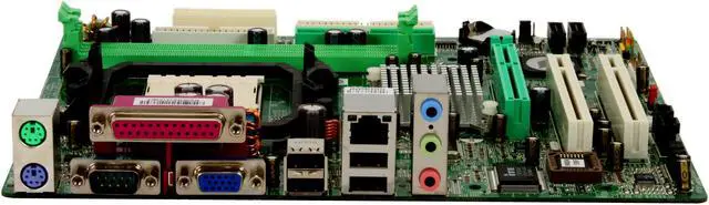 Alt view image 2 of 6 - BIOSTAR K8M800 Micro AM2 AM2 VIA K8M800 Micro ATX AMD Motherboard
