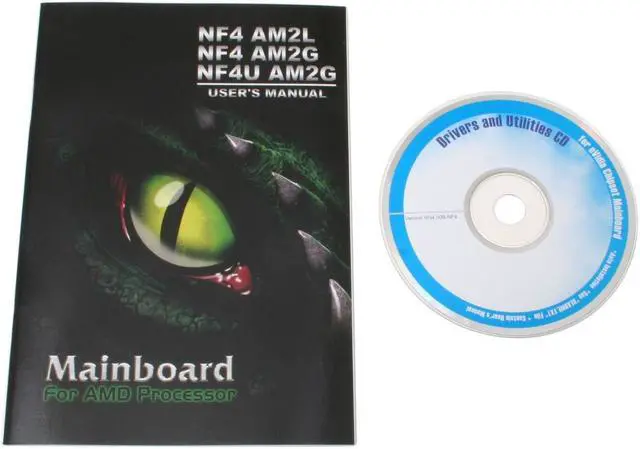 Alt view image 6 of 7 - BIOSTAR NF4UAM2G AM2 NVIDIA nForce4 Ultra ATX AMD Motherboard