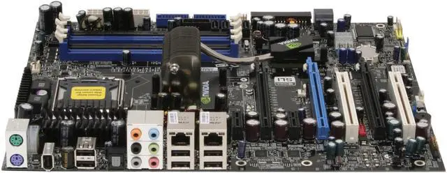 Alt view image 2 of 7 - BIOSTAR TF680i SLI Deluxe LGA 775 NVIDIA nForce 680i SLI ATX Intel Motherboard