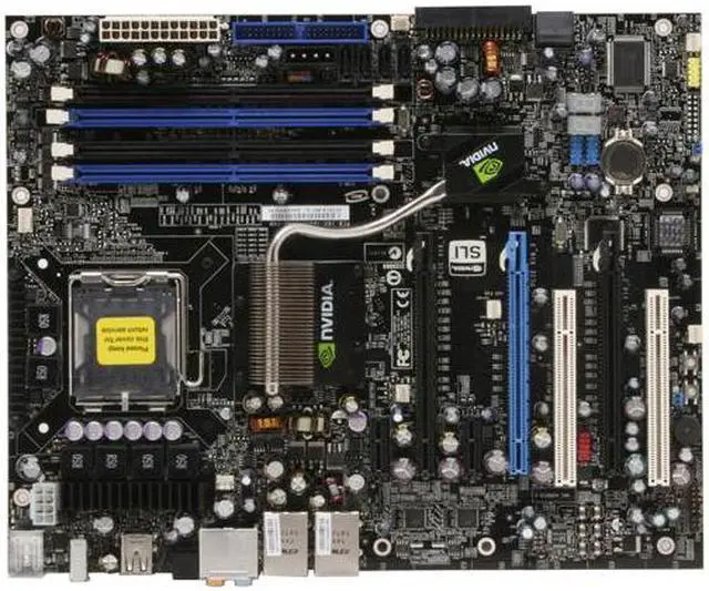 Alt view image 3 of 7 - BIOSTAR TF680i SLI Deluxe LGA 775 NVIDIA nForce 680i SLI ATX Intel Motherboard
