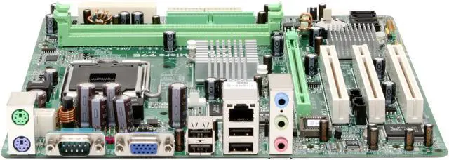 Alt view image 2 of 7 - BIOSTAR 945GZ Micro 775 LGA 775 Intel 945GZ Micro ATX Intel Motherboard