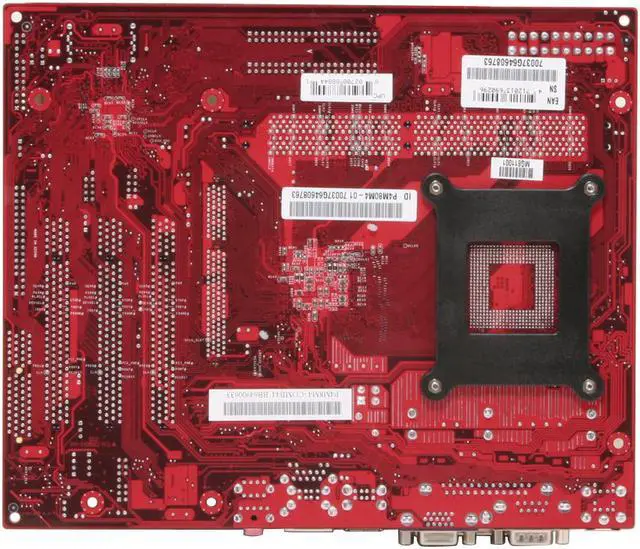 Alt view image 4 of 9 - BIOSTAR P4M80-M4-COMBO44 Intel Celeron 2.5G 478 VIA P4M800 Micro ATX Motherboard / CPU Combo