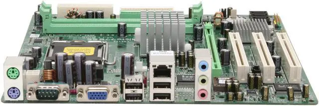Alt view image 2 of 7 - BIOSTAR 945GZ Micro 775 SE LGA 775 Intel 945GZ Micro ATX Intel Motherboard