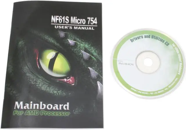 Alt view image 6 of 7 - BIOSTAR NF61S Micro 754 754 NVIDIA GeForce 6100 Micro ATX AMD Motherboard