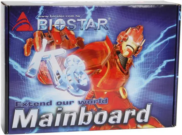 Alt view image 9 of 9 - BIOSTAR K8M80-M7A-COMBO43 AMD Sempron 3000+ Mobile 754 VIA K8M800 Micro ATX Motherboard / CPU Combo