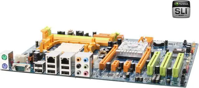 Main image of BIOSTAR TForce TF570SLI AM2 NVIDIA nForce 570 SLI MCP ATX AMD Motherboard