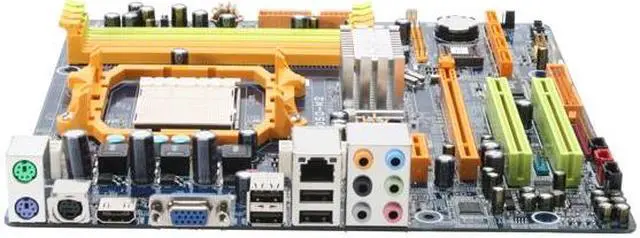 Alt view image 2 of 7 - BIOSTAR TForce TF7050-M2 AM2 NVIDIA GeForce 7050PV HDMI Micro ATX AMD Motherboard