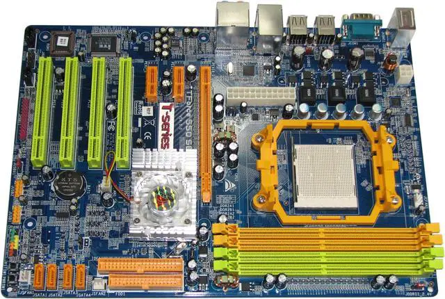 Alt view image 4 of 6 - BIOSTAR TFORCE 550 SE AM2 NVIDIA nForce 550 MCP ATX AMD Motherboard