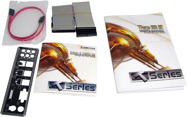 Alt view image 5 of 6 - BIOSTAR TFORCE 550 SE AM2 NVIDIA nForce 550 MCP ATX AMD Motherboard