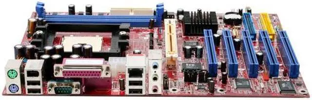 Alt view image 2 of 7 - BIOSTAR K8NHA Grand 754 NVIDIA nForce3 250Gb ATX AMD Motherboard