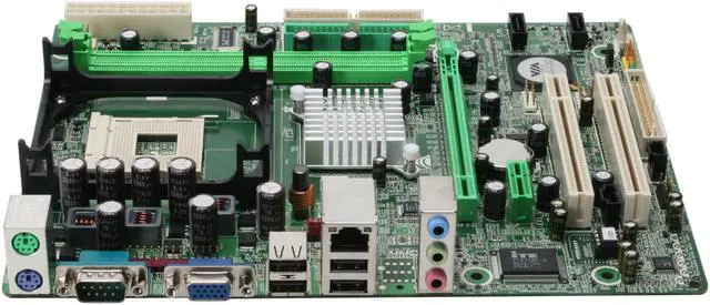 Alt view image 2 of 7 - BIOSTAR P4M900M4 Socket 478 VIA P4M900 Micro ATX Intel Motherboard
