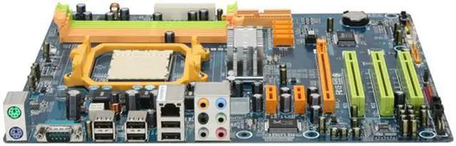 Alt view image 2 of 5 - BIOSTAR TF560 A2+ AM2+/AM2 NVIDIA nForce 560 MCP ATX AMD Motherboard