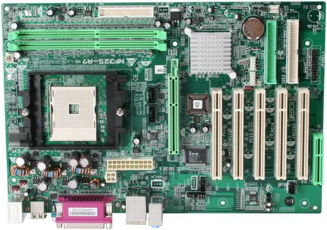 Alt view image 7 of 11 - BIOSTAR NF325ComVGA3 754 NVIDIA nForce3 250 ATX Motherboard / VGA Combo