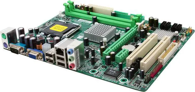Alt view image 2 of 8 - BIOSTAR 945GC Micro 775 LGA 775 Intel 945GC Micro ATX Intel Motherboard