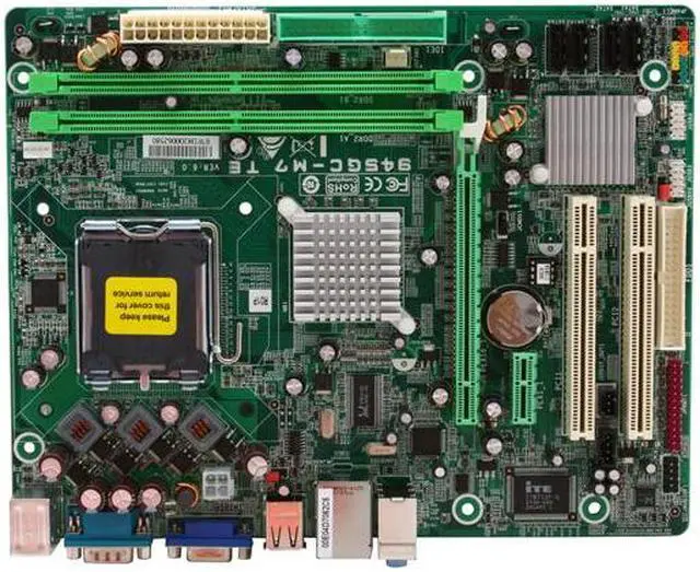 Alt view image 4 of 8 - BIOSTAR 945GC Micro 775 LGA 775 Intel 945GC Micro ATX Intel Motherboard